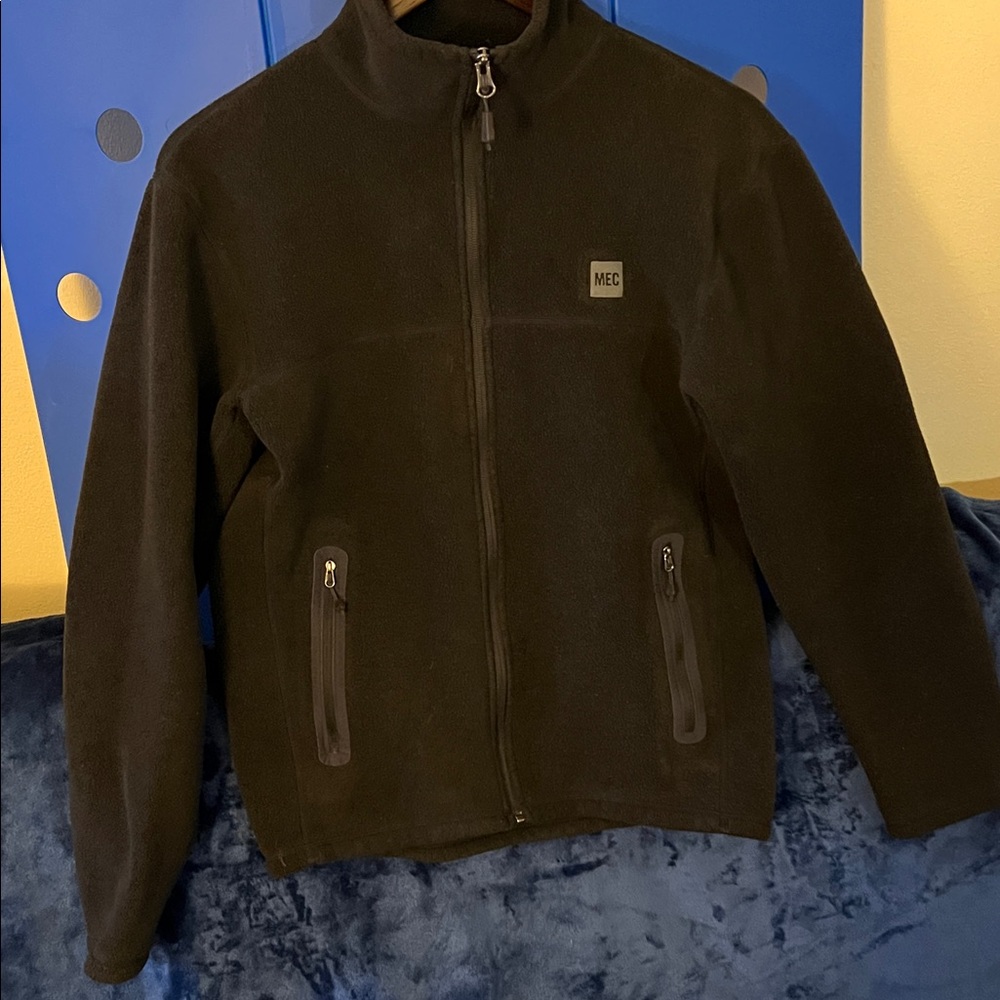 MEC Men's Black Fleece Jacket